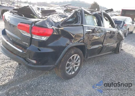 2016 Jeep Grand Cherokee Limited из США, поврежденный, VIN 1C4RJEBGXGC352197